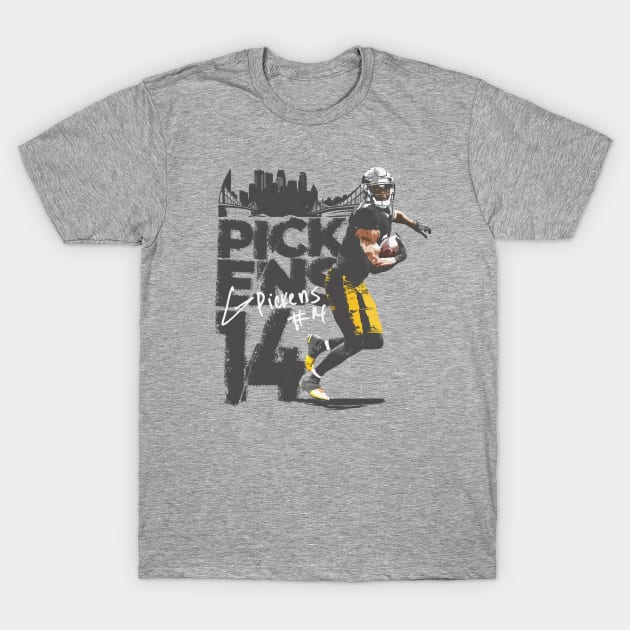 George Pickens Pittsburgh Player Name T-Shirt by ClarityMacaws